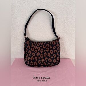 Kate Spade New York The Little Better Sam Leopard Small Shoulder Bag